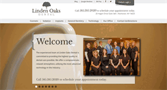Desktop Screenshot of lindenoaksdental.com